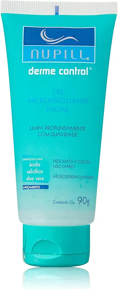Nupill Gel Microesfoliante Derme Control 90G Verde
