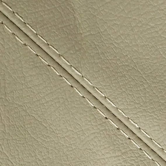 Dunhil Front Door Panel Armrest Cover Replace for 2009 2010 2011 2012 2013 Pilot Leather Armrest with Door Clip Panel Trim Removal Tool (Beige)