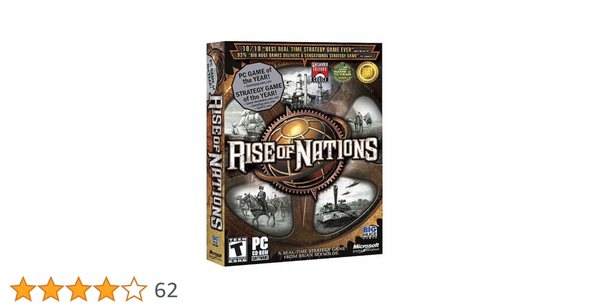 Amazon | Rise of Nations (US版) | PCゲーム | PCソフト