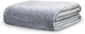 Cobertor Velour Select Casal 300g/m² 180X220 Cinza Camesa