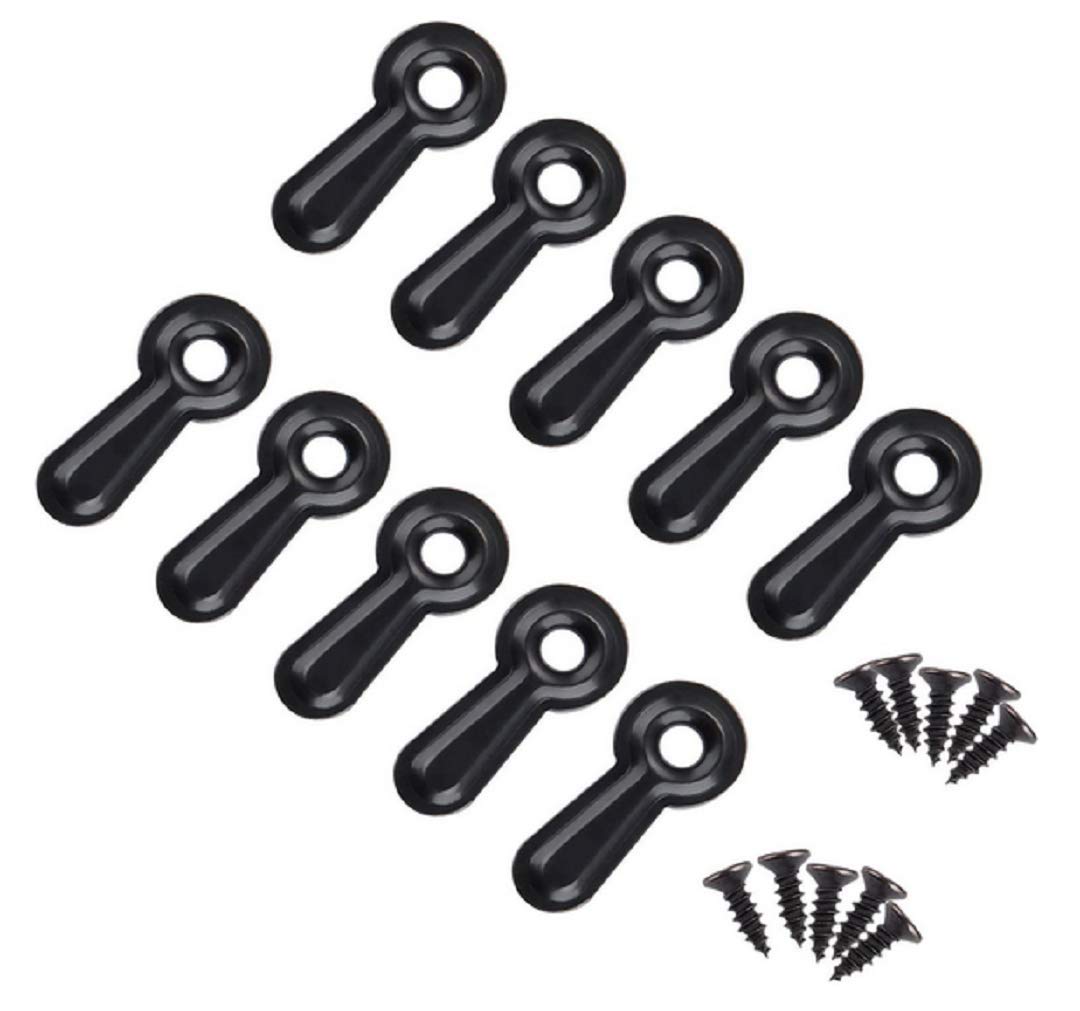 Buy zmgmsmh 100 Pieces Picture Frame Turn Button Frame Gliders Photo