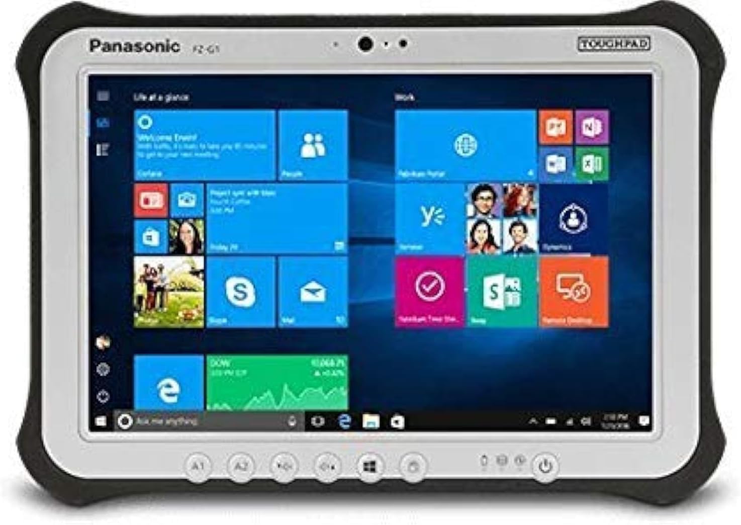Panasonic FZ-G1 256GB ROM + 8GB RAM 10.1" inch Factory Unlocked WIFI ONLY Tablet (Silver/Black) - International Version