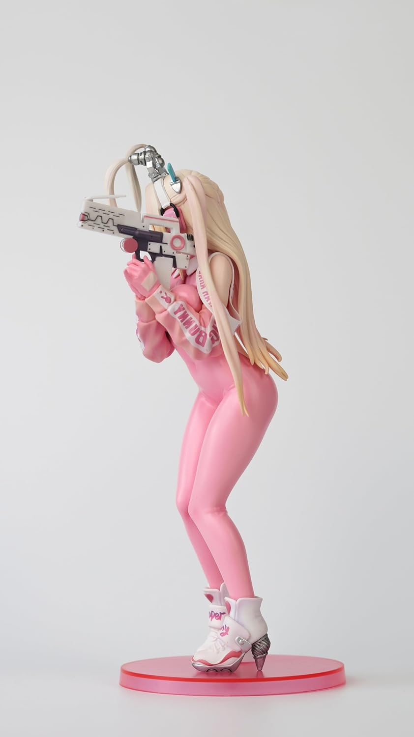 Ecchi Figure Super Pink Bunny Girl Anime Girl Figure Collection Gift Model Toys No Box