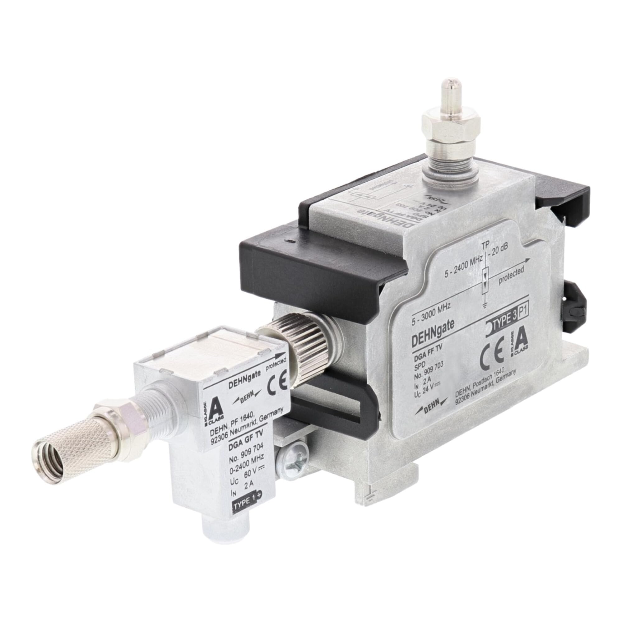 Dehn 909705 DGA GFF TV Ableiter für Koaxialkabel
