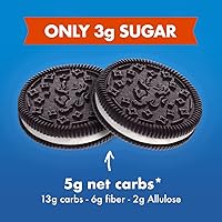 Vista 6 de RIp Van Keto Snack Bundle- Contiene 2 cajas de galletas Keto Sandwich y 1 paquete de obleas de chocolate negro