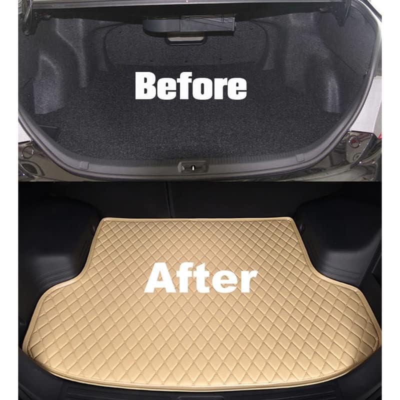 Image of Boot Mat for Mahindra XEV 9S | Beige with Beige Thread