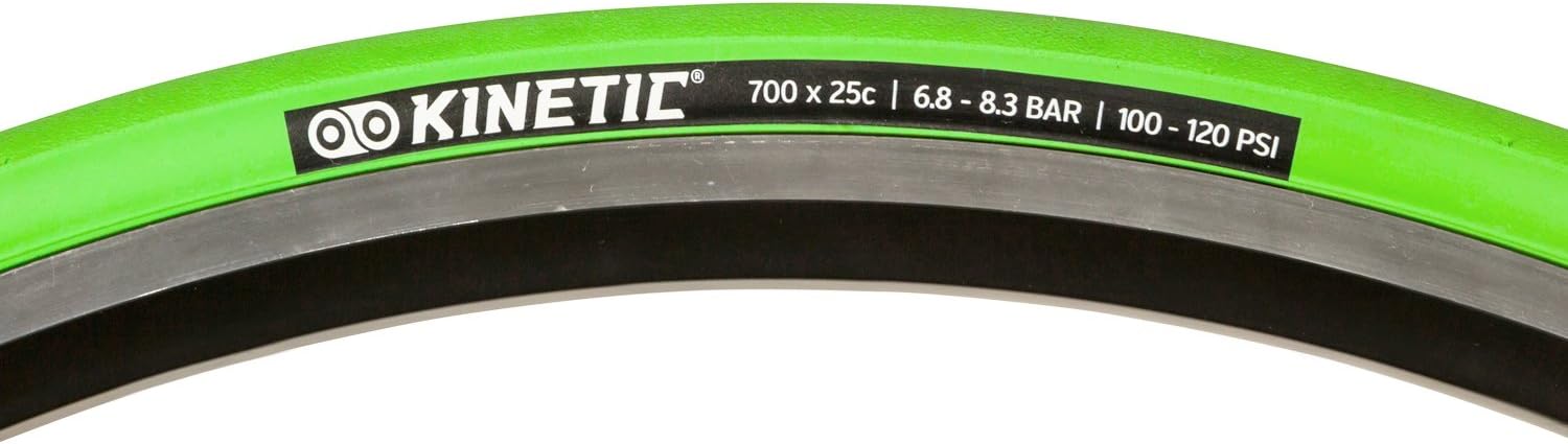 Kinetic by Kurt T-739 Trainer Tire, 700 x 25, Green