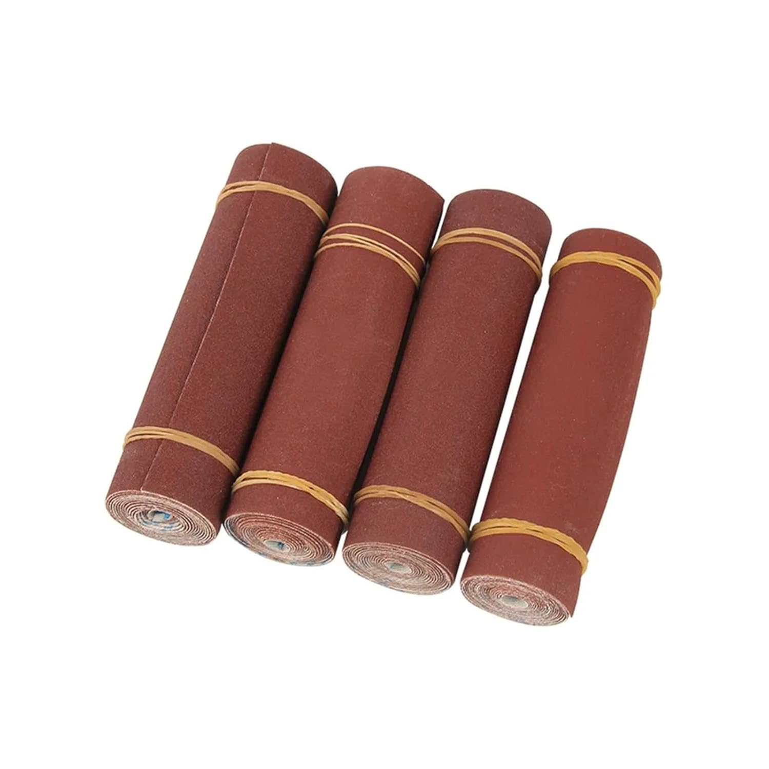 4Roll 1M 80 600 Grit Emery Cloth Roll Polishing Sandpaper for Grinding Tool Woodworking Furniture Abrasive(180 Grit)