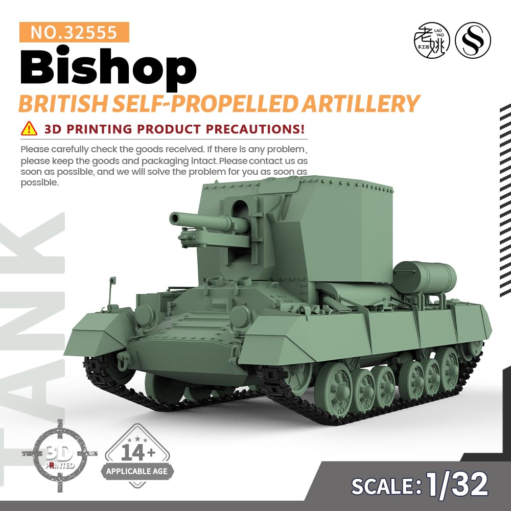 MRY-SFW SS32555 1/32 zestaw do budowy modelu wojskowego Bishop