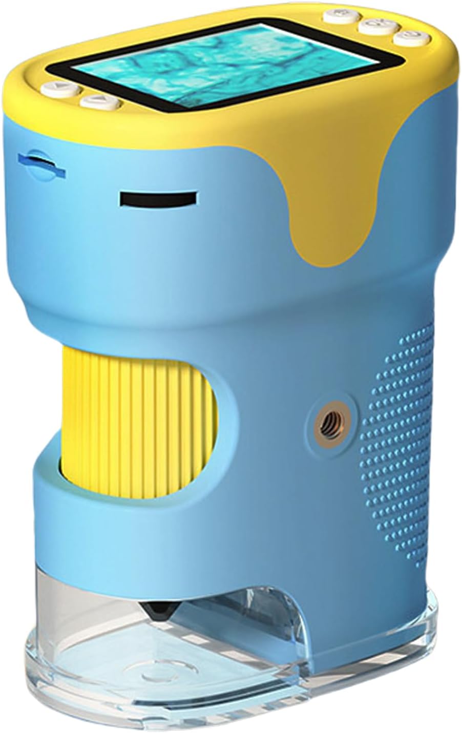 LEDライトと32Gメモリを備えたポータブル顕微鏡 科学および教育目的の屋外調査 ホームサイエンス