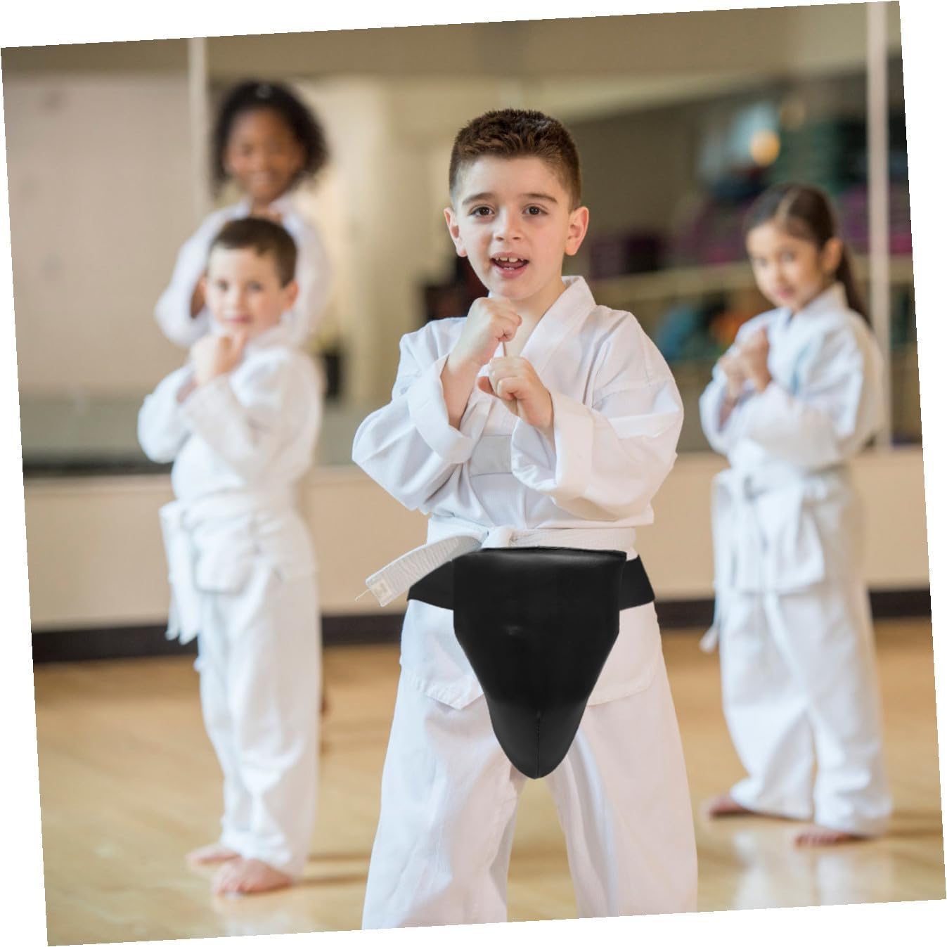 Balacoo Training Groin Protector Comfortable Breathable Groin Guard Reusable Crotch Protector for Adult and Youth Martial Arts Taekwondo Boxing Kickboxing