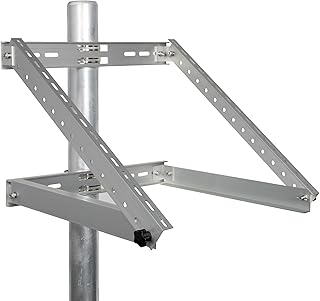 Solar Panel Mounting Bracket Pole Mounts Kit Up to 30W (Pole not Included)