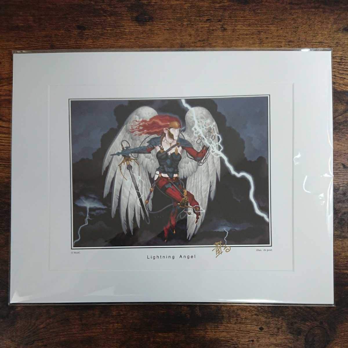 Amazon.co.jp: MTG《稲妻の天使/Lightning○Angel》イラストレーター 