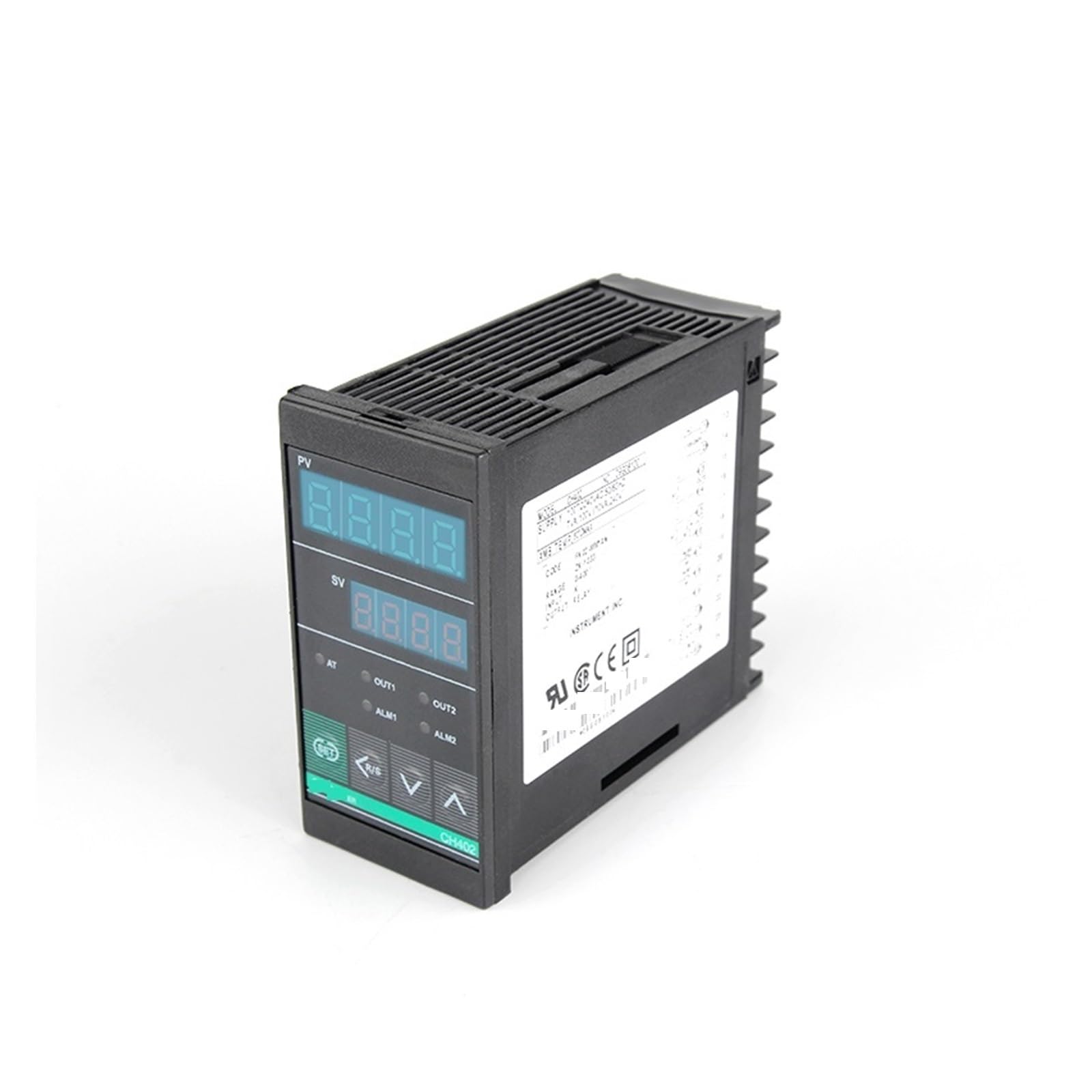 Dual Output SSR and Relay 2 ALarms LCD Digital PID Intelligent Temperature Controller 100-240VAC(CH102 MV AB)