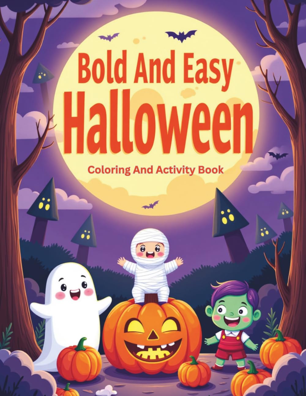 Halloween Coloring And Activity Book, Spooky Fun With Word Search Mazes Dot To Dot And More
