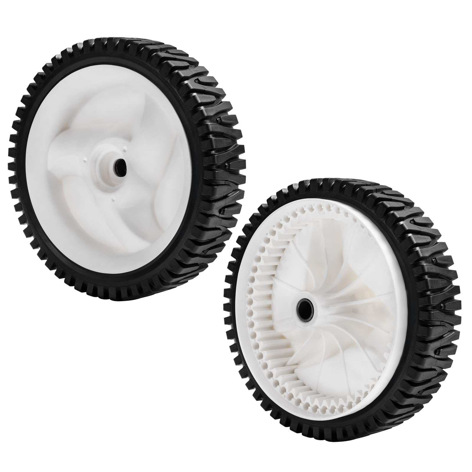 Photo 1 of LTNICER Lawn Mower Wheels Front Drive - 532403111 fit for Craftsman Husqvarna Lawn Mower Parts 194231X460 401274X460 583719501,8 Inch X1-3/4 Wheel Self Propelled Replaces AYP Oregon72-344(2 Pack) 2pcs