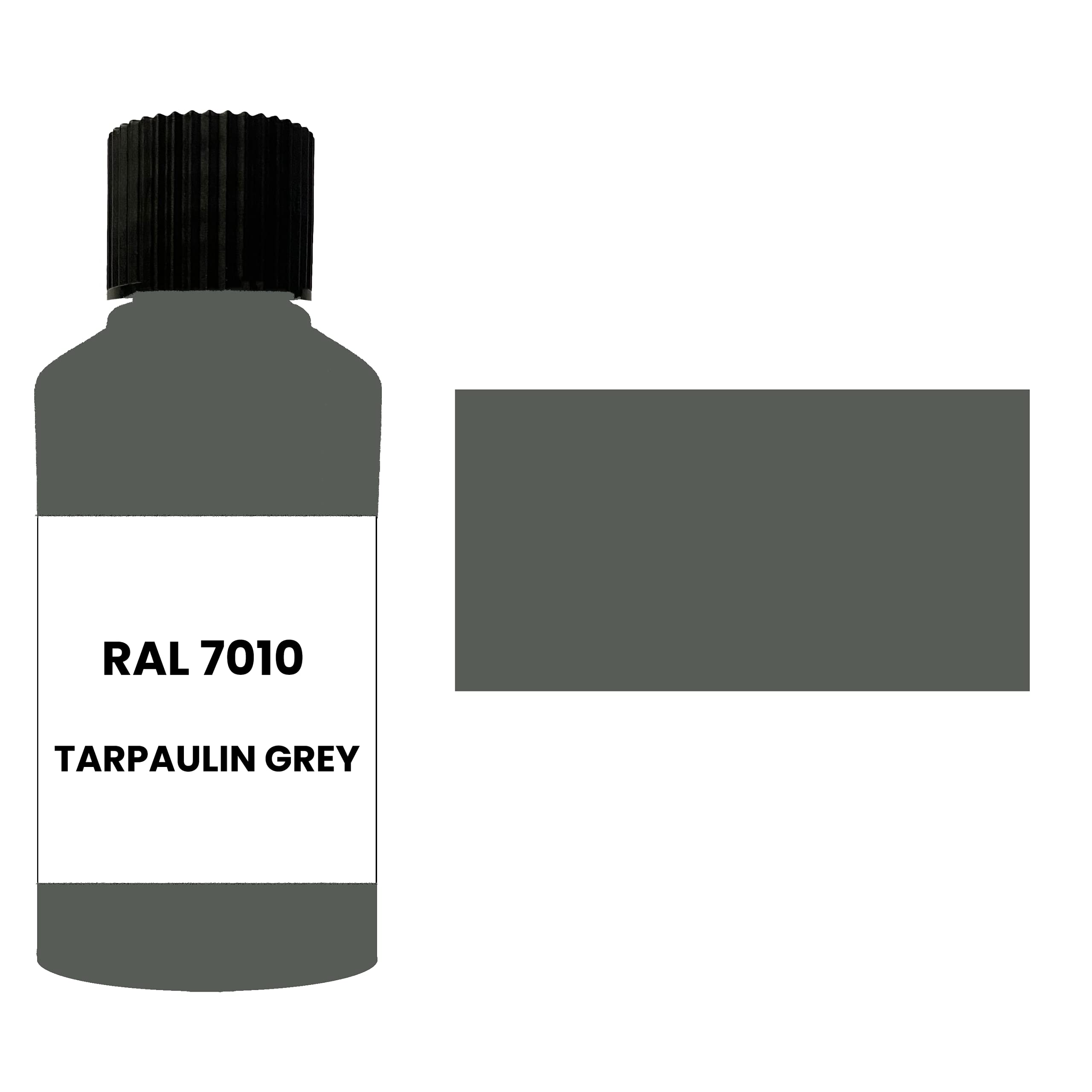Xtremeauto RAL 7010 Tarpaulin grey GLOSS TOUCH UP PAINT BRUSH REPAIR SCRATCH UPVC PVC METAL WOOD