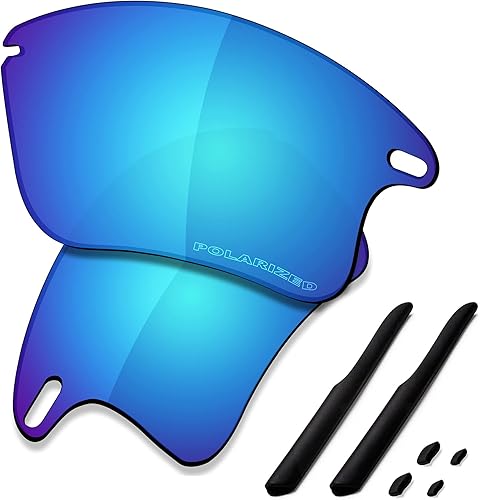 SAUCER Lentes de repuesto y kits de goma prémium para gafas de sol Oakley Fast Jacket XL OO9156 Fast Jacket XL Low Bridge Fit OO9163