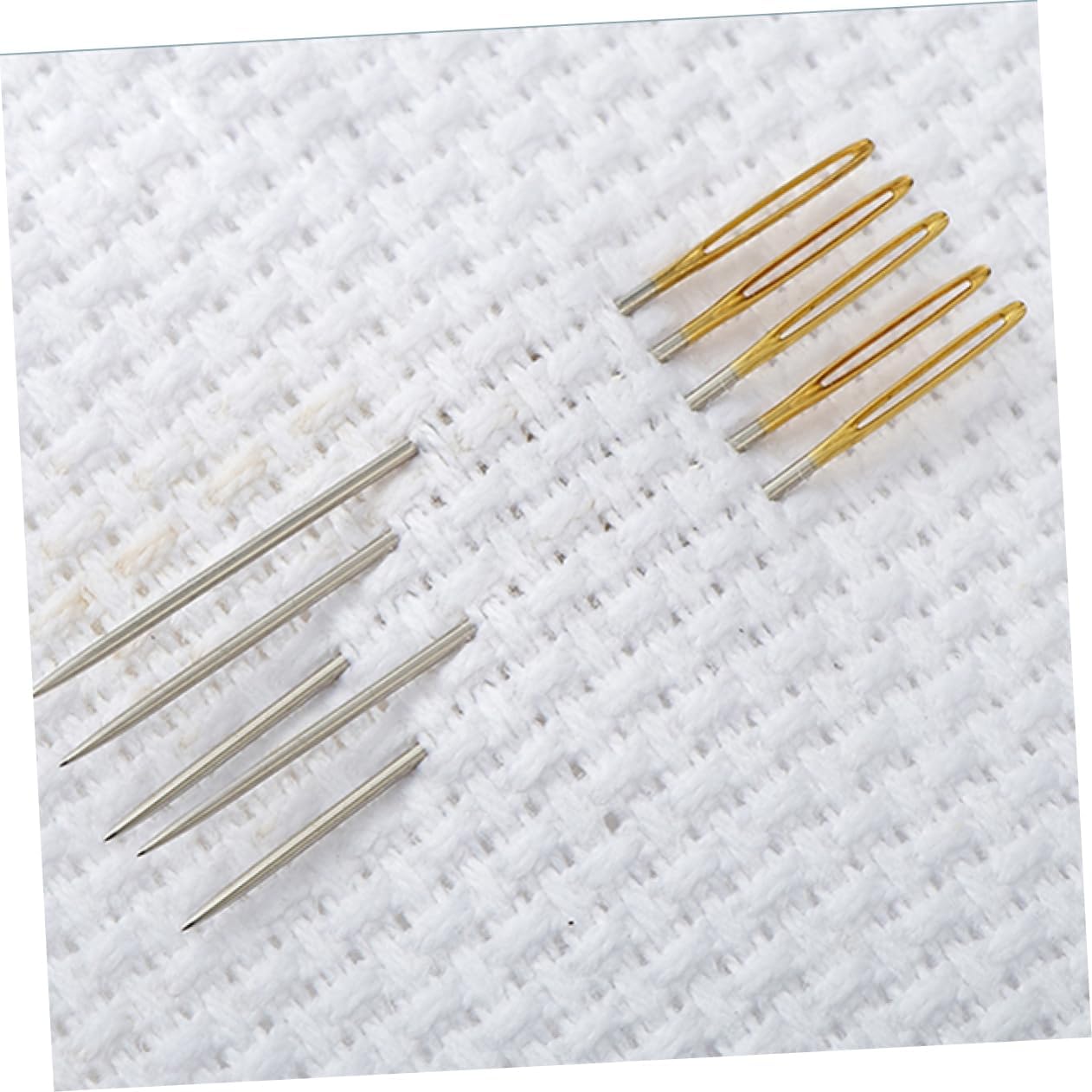 Artibetter Needles Crafting Large Eye Needle Set Tip for Yarn Knitting Cross Stitch Decorative Stitching