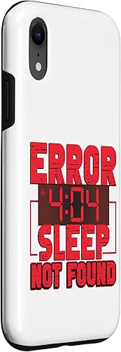 Miniatura 3 de Bad Sleeper Workoholic Get No Sleep Parents Sleepless Sleep Case for iPhone XR