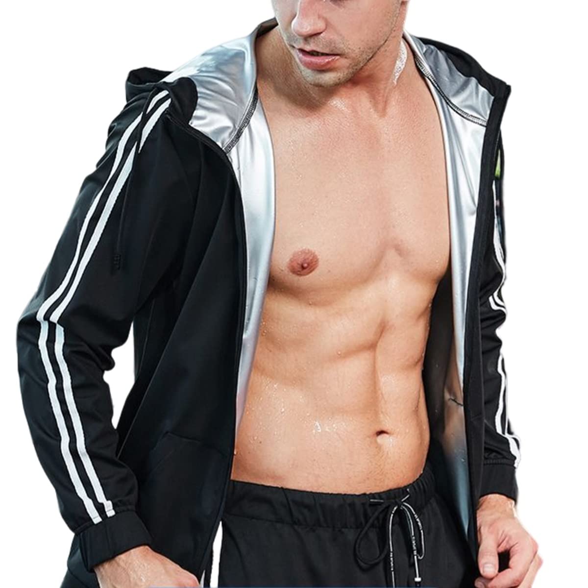 Vêtements sauna pour homme pour brûler les calories pendant votre séance de fitness