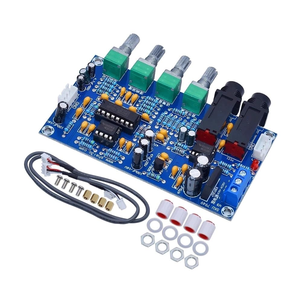 Microphone Amplifier Board Reverberation The Rear Power Amplifier