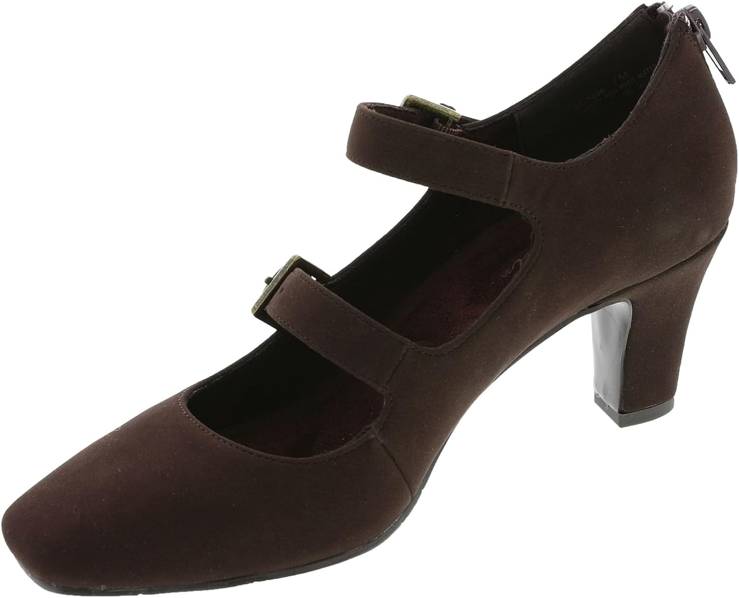 Easy Street Willis Womens Pump 95 CD US BrownMatte, 9.5 Wide