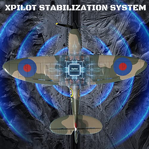 Supdex Rc Plane, 2.4Ghz 6-Axis Gyro Remote Control Airplane 4 Channel To Fly Stunts/One Key Aerobatic/One Key Return/Easy & Ready To Fly,Jet Fighter Toy Gift For Kids And Adults #TOP1