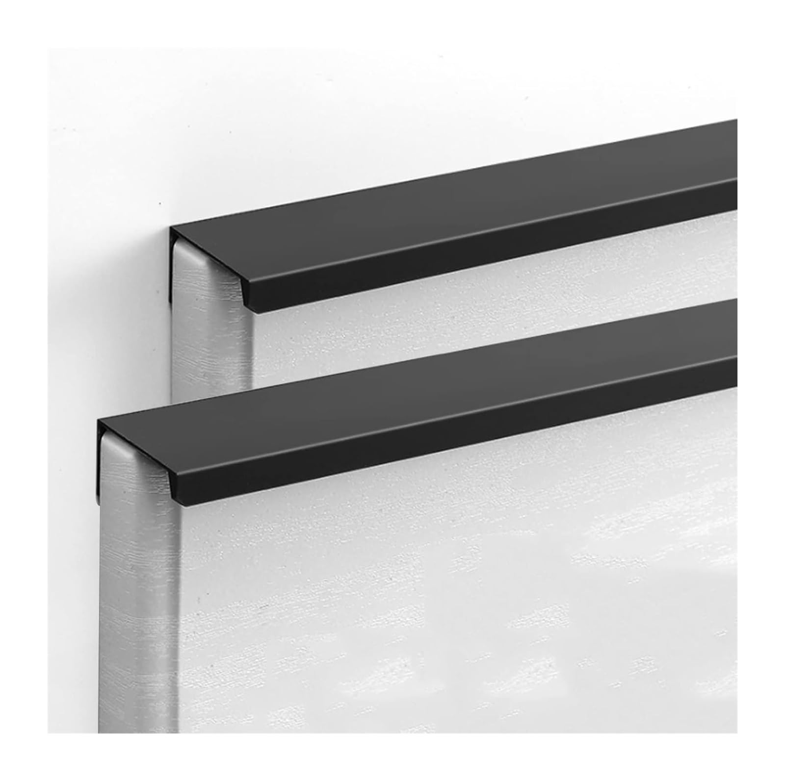 Poignée de porte coulissante invisible en aluminium de 200 mm pour armoire