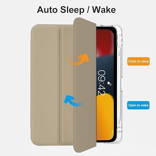 Miniatura 10 de MYGROO Funda para iPad Air de 11 pulgadas 2024, iPad Air de 5 generación 2022 con soporte para lápices, funda Air de 4 generación 2020, funda