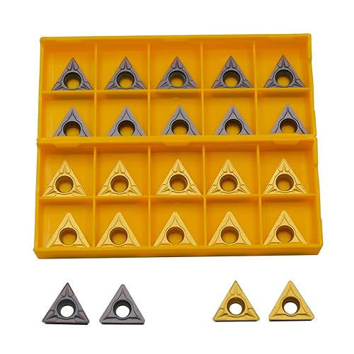 20pcs TCMT32.51 TCMT32.52 TCMT16T304 TCMT16T308 insertos de carburo insertos de torneado para barra de corte de metal
