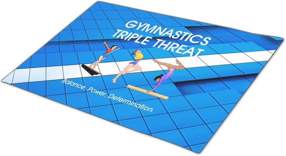 bellous Decorative Door Mats TOP Gymnastics Triple Modern Doormat