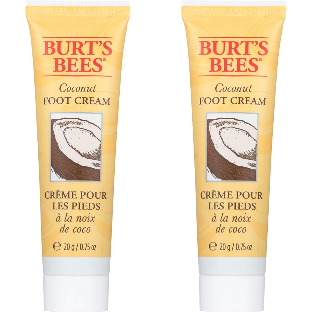 Burt's Bees Coconut Foot Cream, 0.75 Ounce (Pack of 2