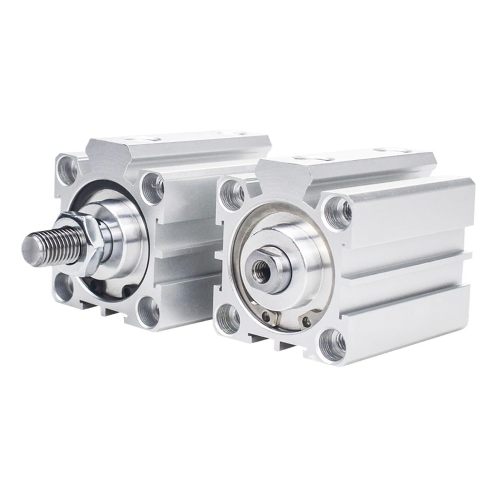 Cylindre pneumatique SDA de haute précision corps aluminium usiné