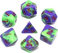 Vista 9 de HD - Dados poliédricos para juegos de rol (RPG), juegos de mesa como Calabozos y Dragones (D&D) y Pathfinder