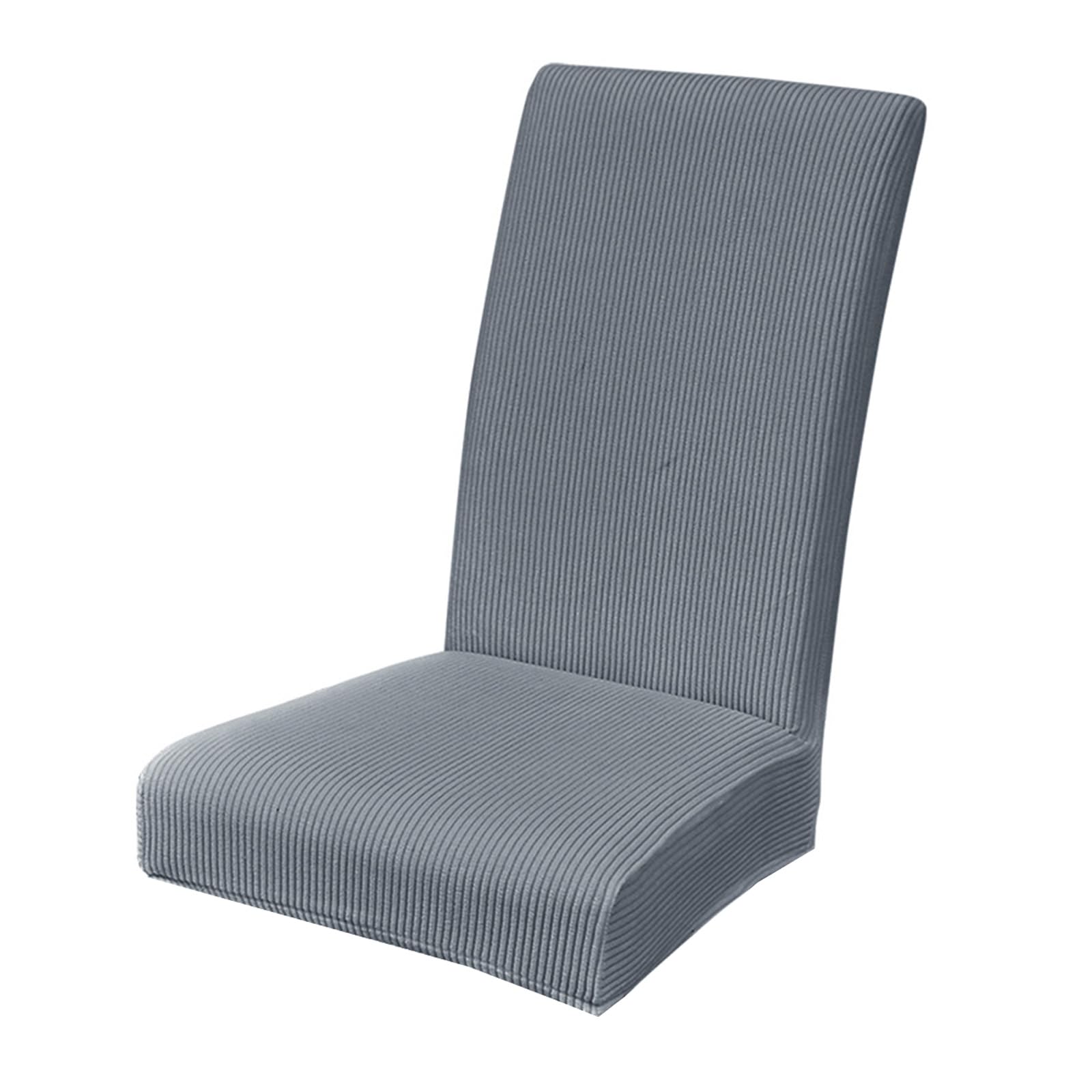 carotoe Elastics Water Resistants Chair Slipcover Fleece Lineds Washable for Dining Room Furniture Elastics Chair Covers
