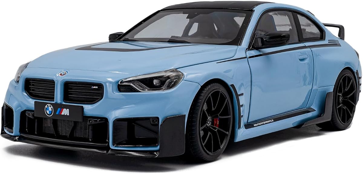 Solido 1:18 Scale BMW M2 (G87) Performance Parts Zandvoort Blue 2024 Diecast Model Car S1812901