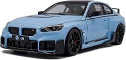 Solido BMW M2 G87 Model Car 1:18 Sport Coupe Zandvoort Blue