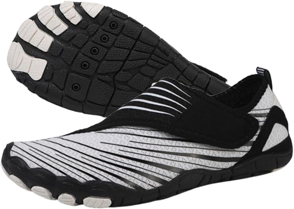 2026 Upgrade Shoes for Women Men, Wide Toe Box Non-Slip Adjustable Comfortable Slip on Beach Hiking Water Sandals for Walking Traveling