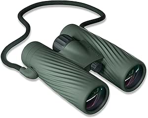 Bushnell A5 10x42 Binoculars, Waterproof & Fogproof, Fully Multi-Coated Prisms, Rubber Armor - Cilantro Green