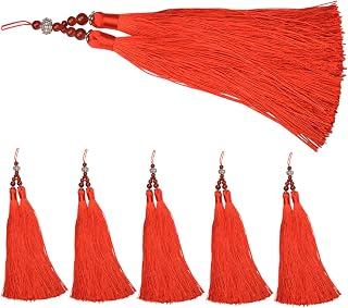 OSALADI 6pcs Flute Tassel Ornaments Handmade Hanging Pendants for Musicians DIY Crafting and Home Decor