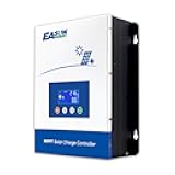 POWLAND 100A MPPT Solar Charge Controller,12V/24V/36V/48V Auto,Max Input 150V LCD Display Regulator Intelligent Regulator Charge Controller