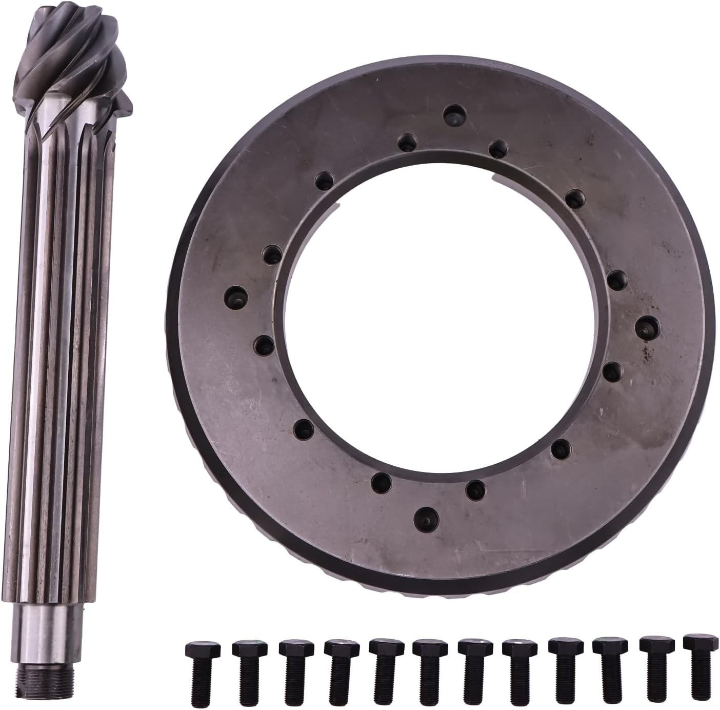 New Ring & Pinion Gear Set A51980 A168547-A A168547 A168180 Compatible With Case Loader 480C 480D 480LL 580C 580D 580SD