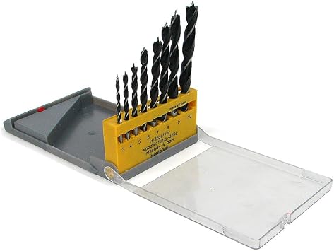 Stalwart 75-5508 Hawk Wood Drill Bit Set with Storage Case, 8-Pc