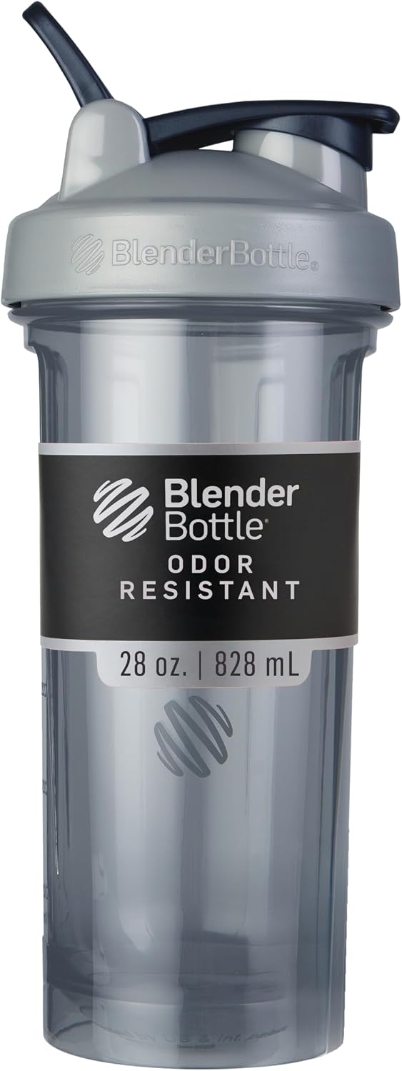 BlenderBottle ProSeries Tritan Shaker Bottle 28 oz Grey