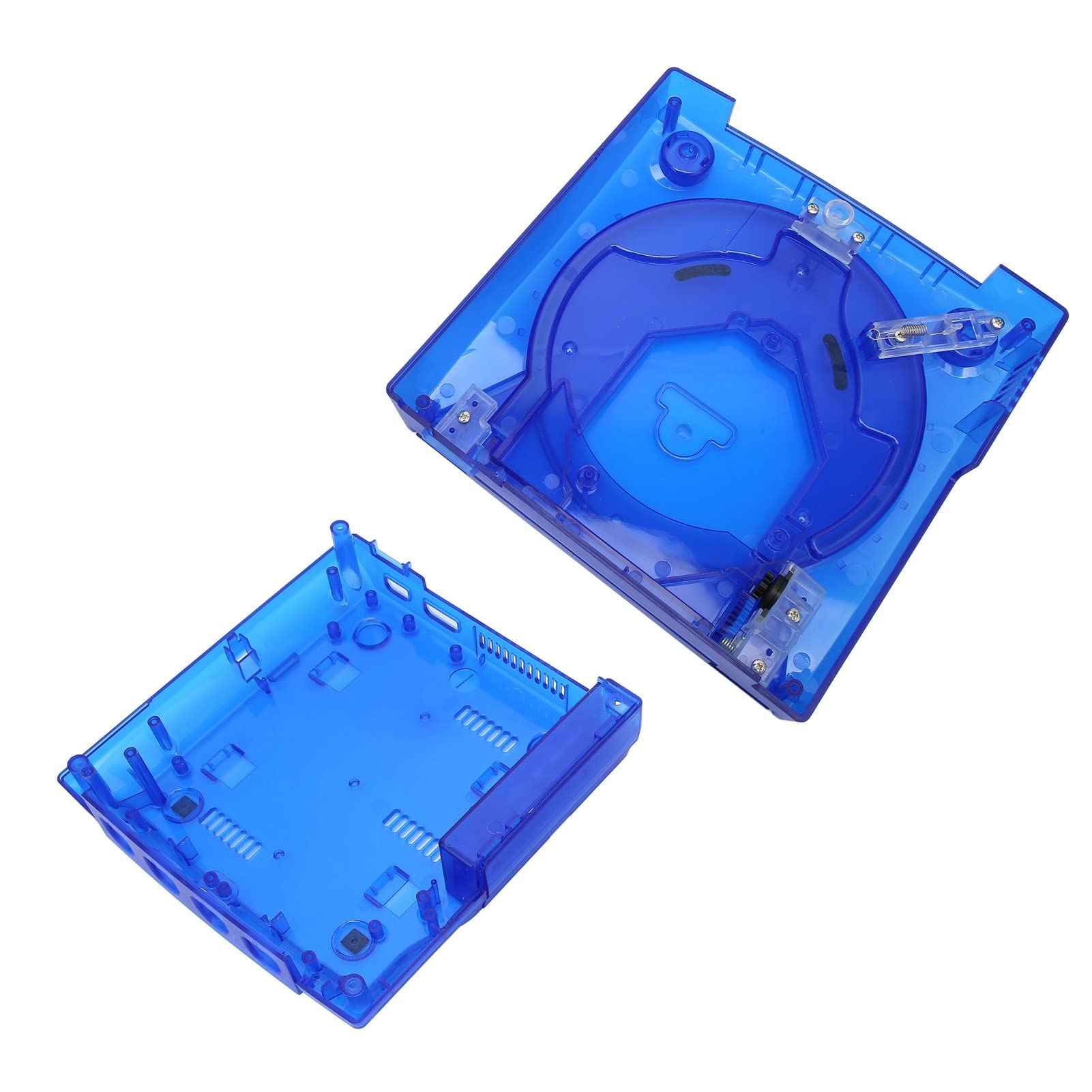 Alloggiamento Traslucido, Robusto Schermo in plastica traslucida Blu Resistente ai Graffi per Dreamcast DC