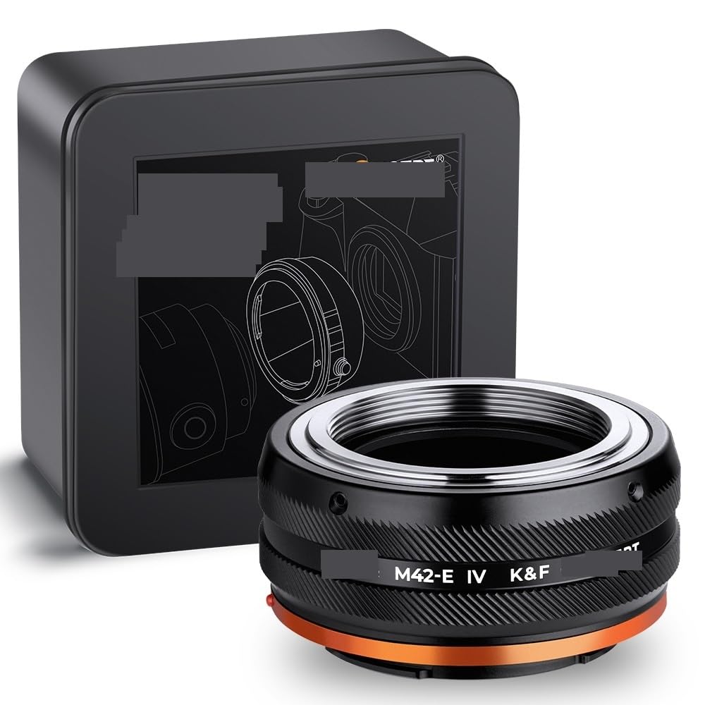 Mirrorless Sony Adattatore Obiettivo K&F Concept M42 A Attacco Sony E (NEX) | Per Obiettivi Vintage Su Fotocamere Sony Adattatore Fotocamera Manuale Mirrorless Sony Adattatore Obiettivo K&F Concept M42 A Attacco Sony E (NEX) | Per Obiettivi Vintage Su Fotocamere Sony Adattatore Fotocamera Manuale