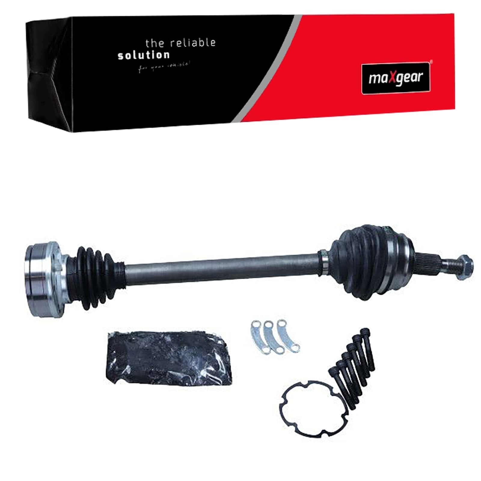 MAXGEAR Árbol de transmisión Delantero Izquierda Dentado exterior, lado de rueda: 36 Longitud: 555 mm Compatible con VW Golf IV Hatchback 1J1 49-0770