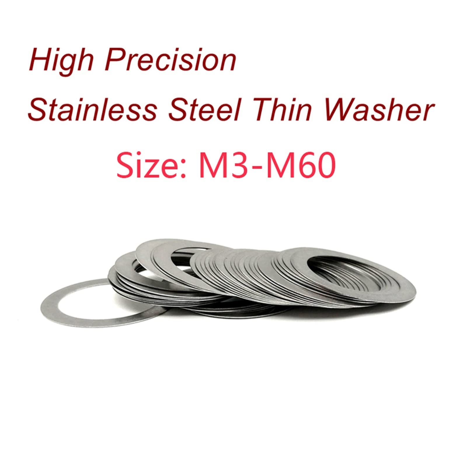 Rondelle Acciaio Inox 304 Set Assortito Di 660 Rondelle Piatte In Acciaio Inox 304 - 6 Misure Diverse, Per Lavatrice E Uso Generale Washar Lavatrice Riparazioni Bricolage Inossidabile - Foto 9