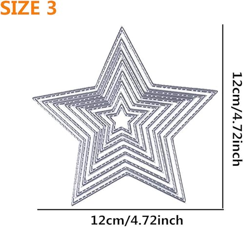 Miniatura 4 de 25 herramientas de relieve, 3 formas diferentes de troqueles de corte, moldes de plantilla de metal para hacer tarjetas, álbumes de recortes,
